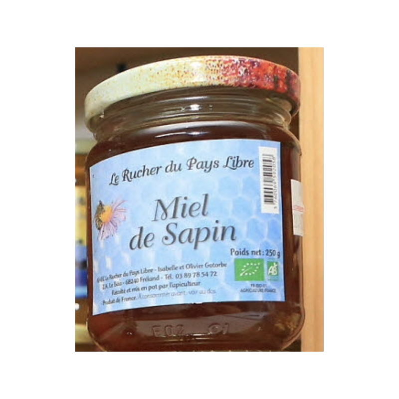 Miel de Sapin 250g - Miel de France Bio